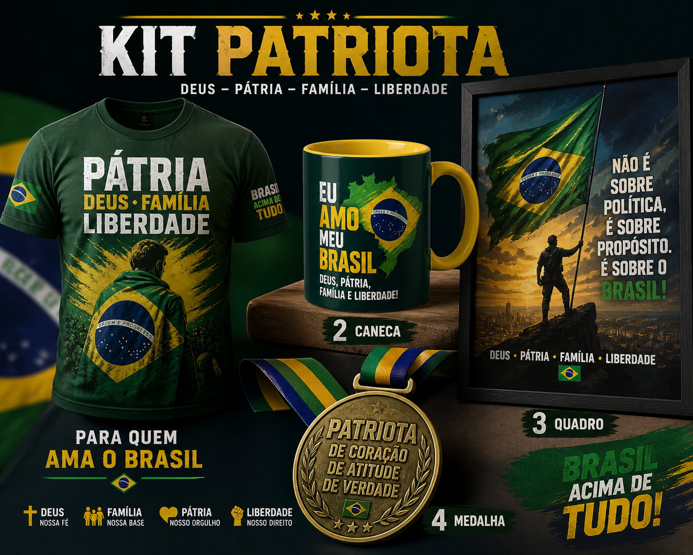 Camisa Patriota